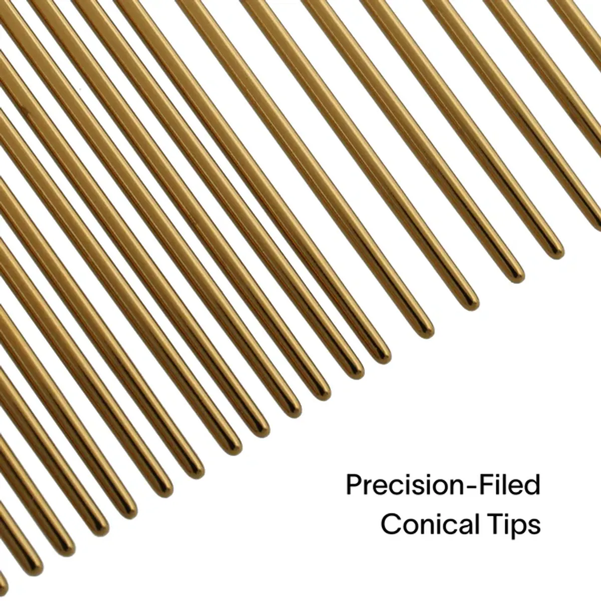 Golden Metal Comb Classic M, SoPosh