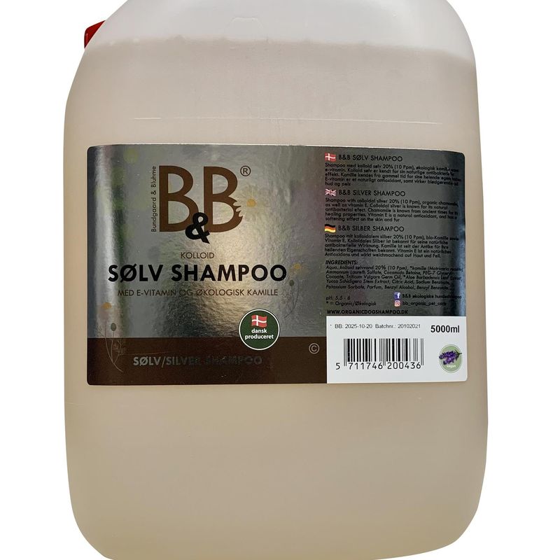 Sølv shampoo 5L, B&B