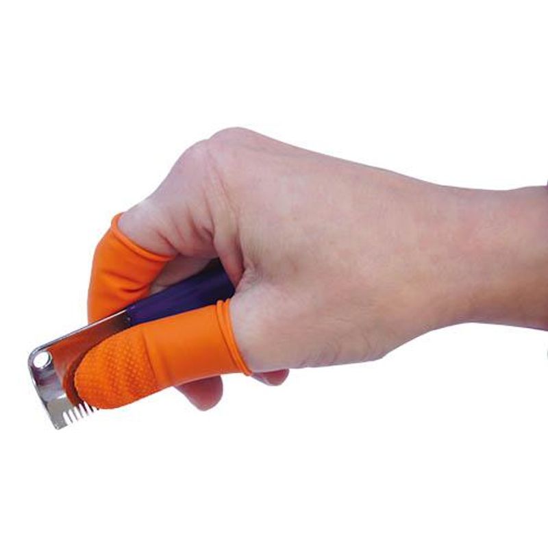 Fingerkondomer med grep Grippy Fingers 25 stk (XL), Showtech