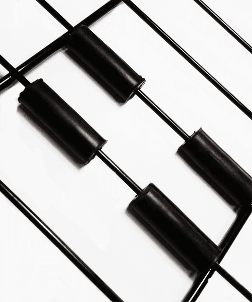 Hovedbilde Gulvbeskyttelse For Metallbur Pk. 4 Stk, 