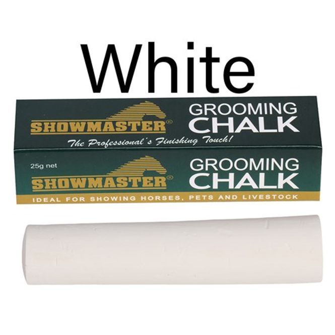 Hovedbilde Grooming White Kalk Stift 25 g, Showmaster