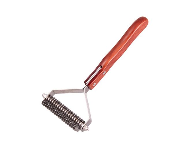 Hovedbilde Wide Dematting Coat Rake - 19 Blades, Dezynadog