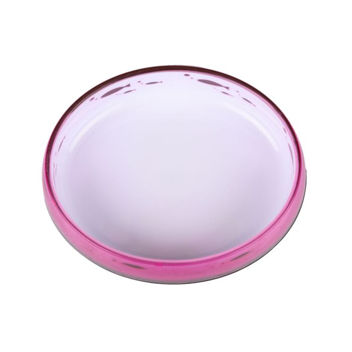 Anti-Slip Cat Bowl Oval Pink 14,6cm x 12,1cm - 260ml, Show Tech