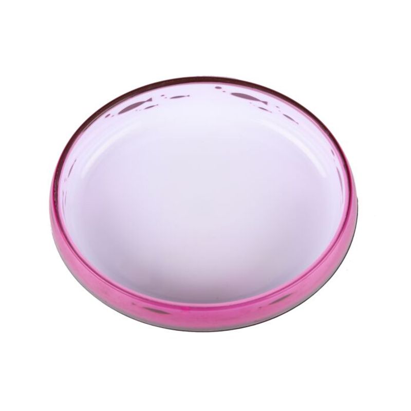 Anti-Slip Cat Bowl Oval Pink 14,6cmx12,1cm - 260ml, Show Tech