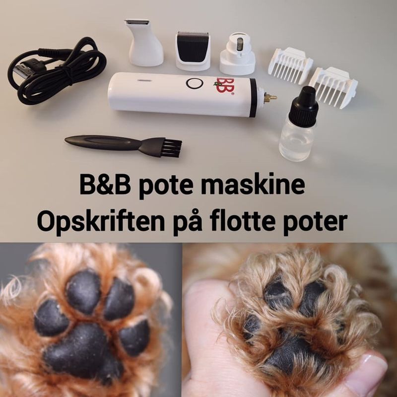 Pote klippemaskine 2i1, B&B