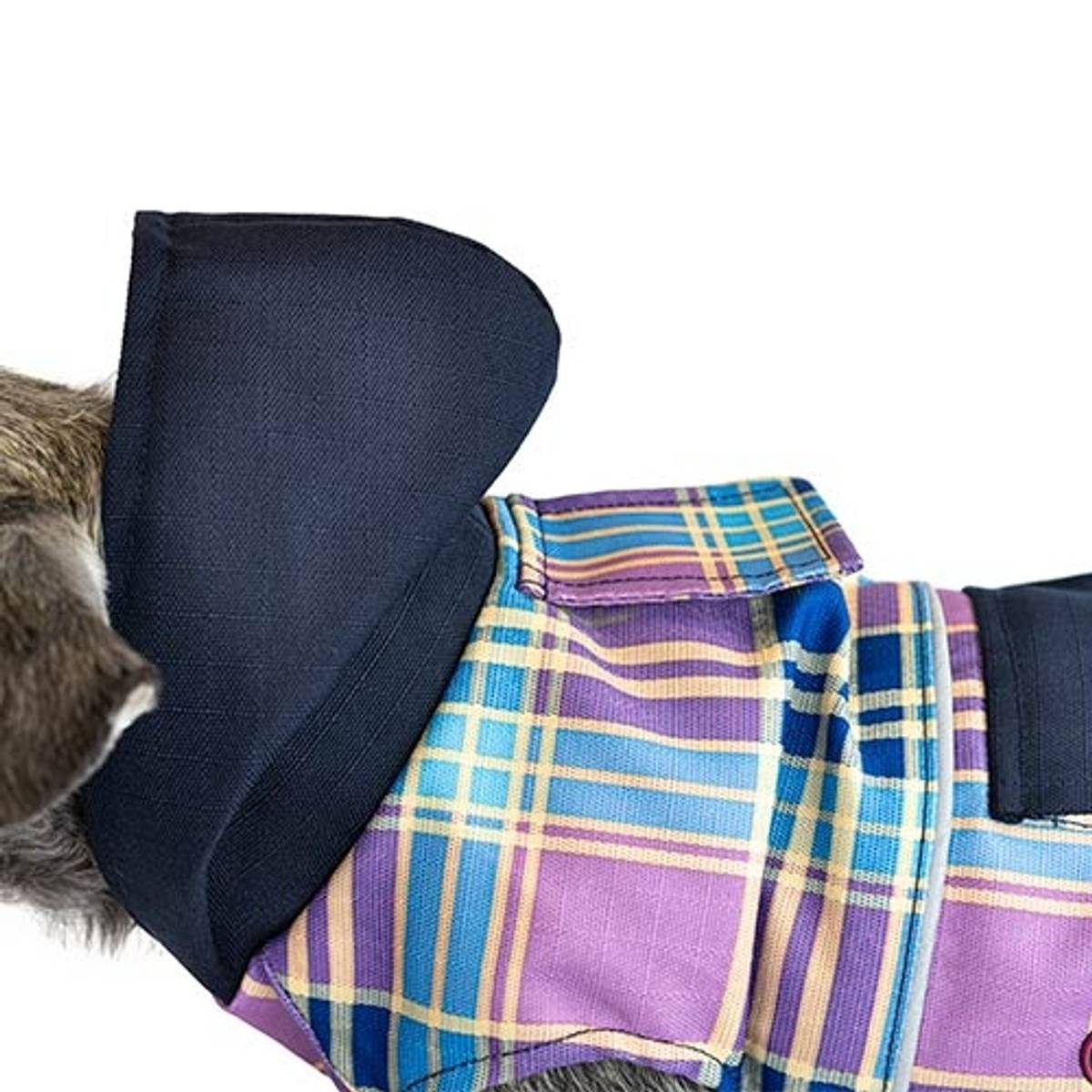 Classic Lavendel Regnfrakk med hette, Ibanez