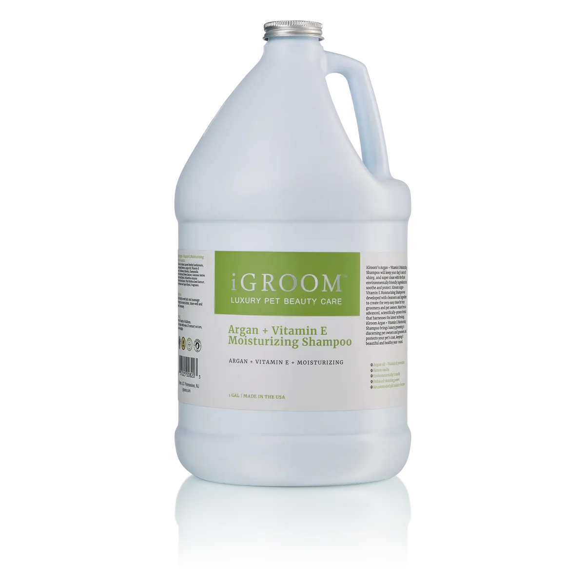Argan + Vitamin E Shampoo 3,78l, iGROOM