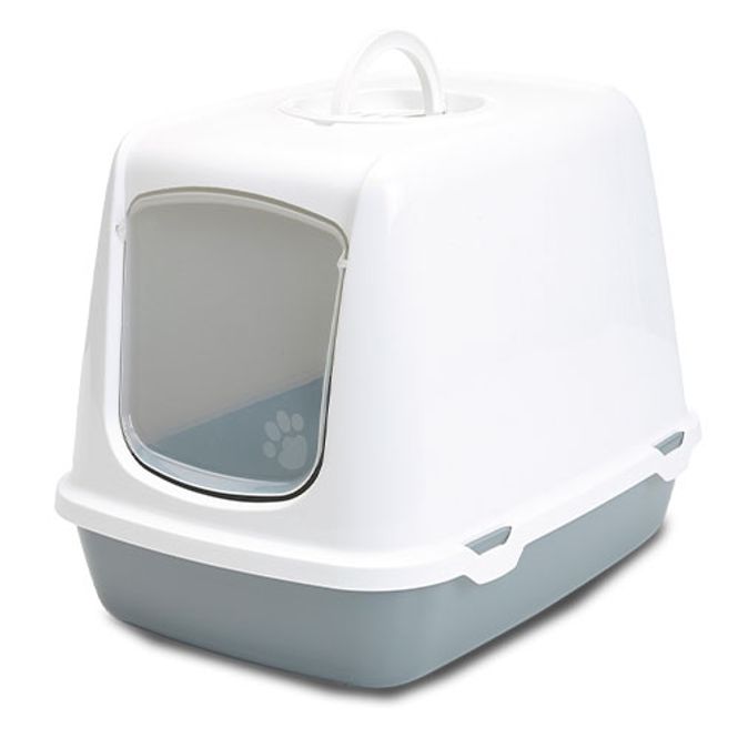 Hovedbilde Oscar Box Med Svingdør Kattedo 50x37x39cm (Grey), ...