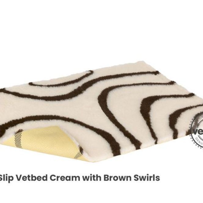 Hovedbilde Vetbed NonSlip, (75X100cm), Cream With Brown ...