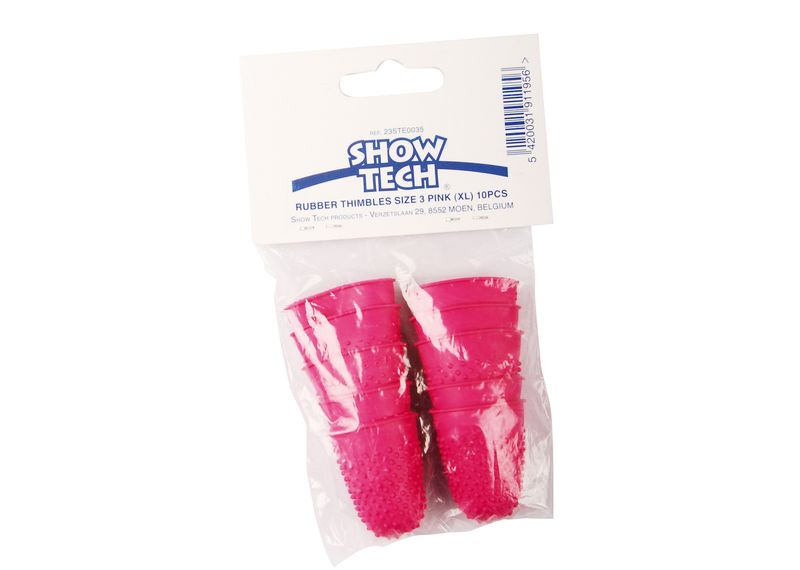 Finger beskyttelse for napping (M) , Pakker av 10stk, ShowTech