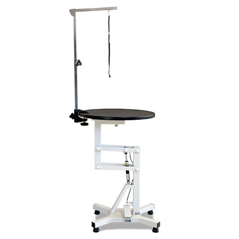 Mini Hydraulisk Rundt Bord D60 x 71 - 107cm, Ibanez