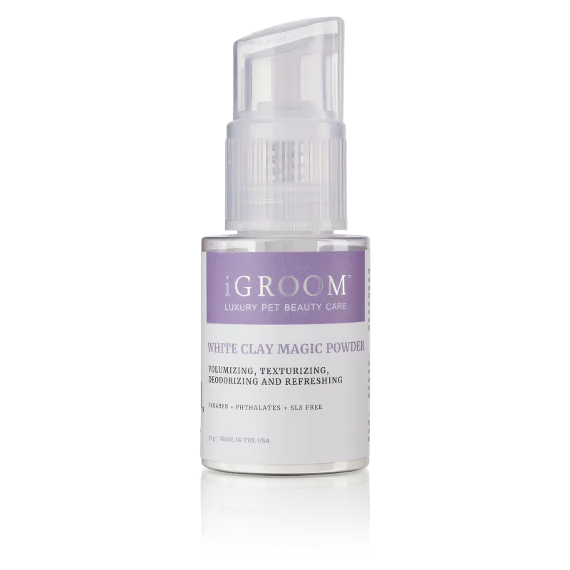 White Clay Magic Powder (Hvit) 25g, iGROOM