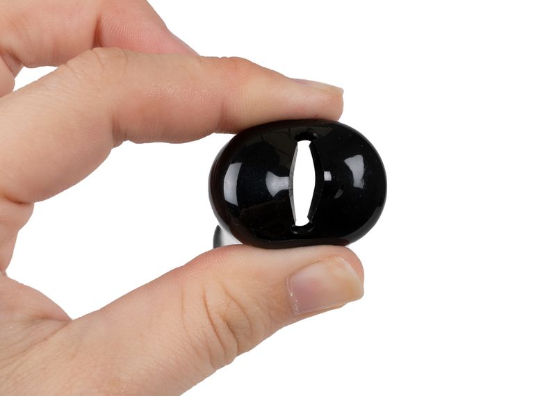 Fleksibel strikkebeholder (Black)19x3 cm, ShowTech