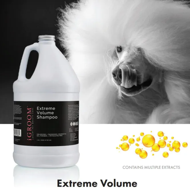 Hovedbilde Extreme Volume Shampoo 3,78l, iGROOM