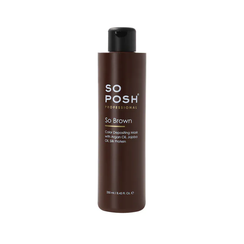 So Brown Color Depositing Mask 250 ml. Conditioner, SoPosh