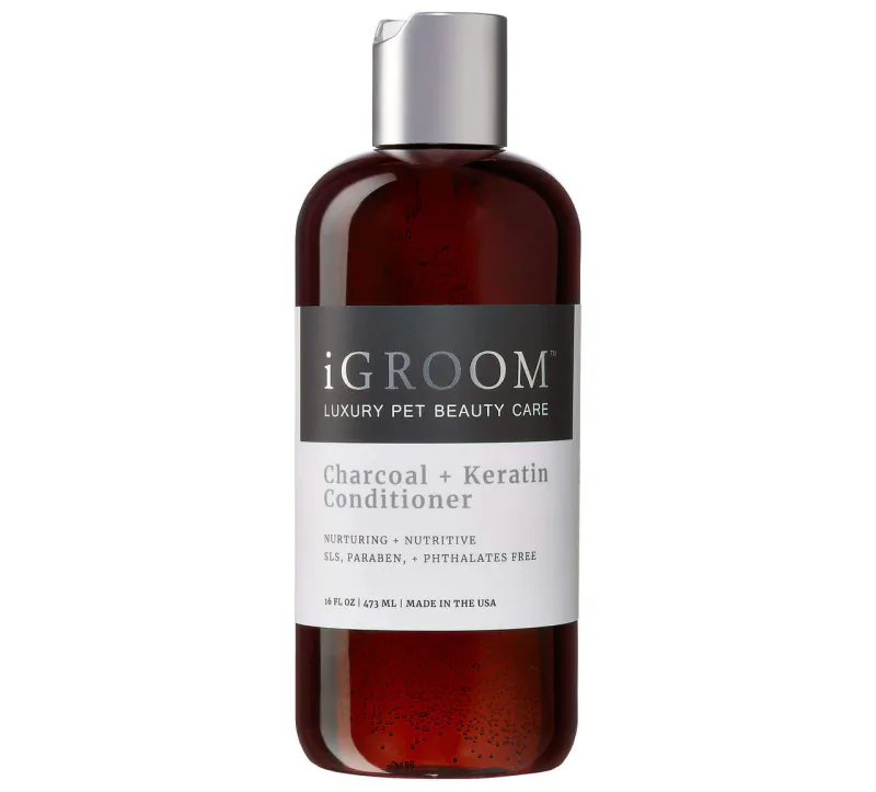 Charcoal + Keratin Conditioner 3,78l, iGROOM