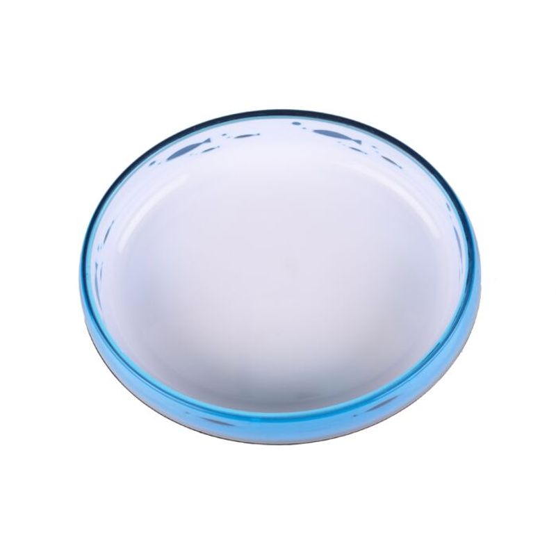 Anti-Slip Cat Bowl Oval Lightblue 14,6cmx12,1cm - 260ml, Show 