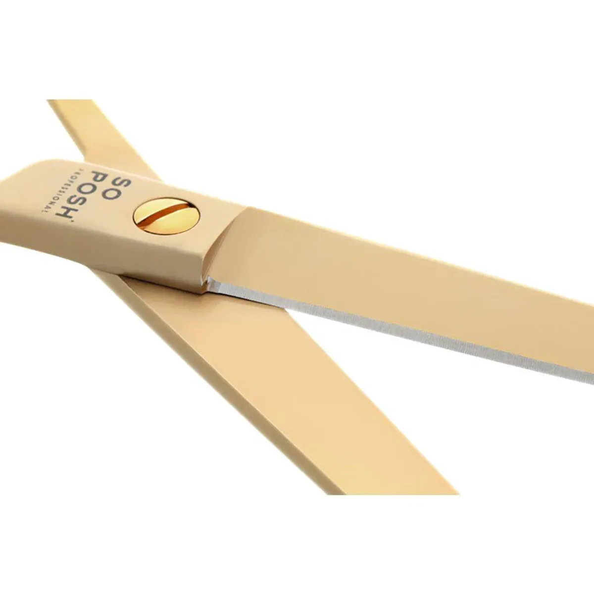 Straight scissors 8,5``satin gold STR85-G, SoPosh