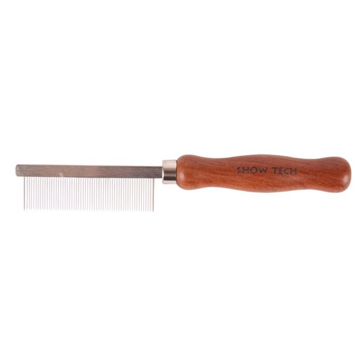 Wooden Handle Comb Rosewood Fine 18cm Comb, ShowTech