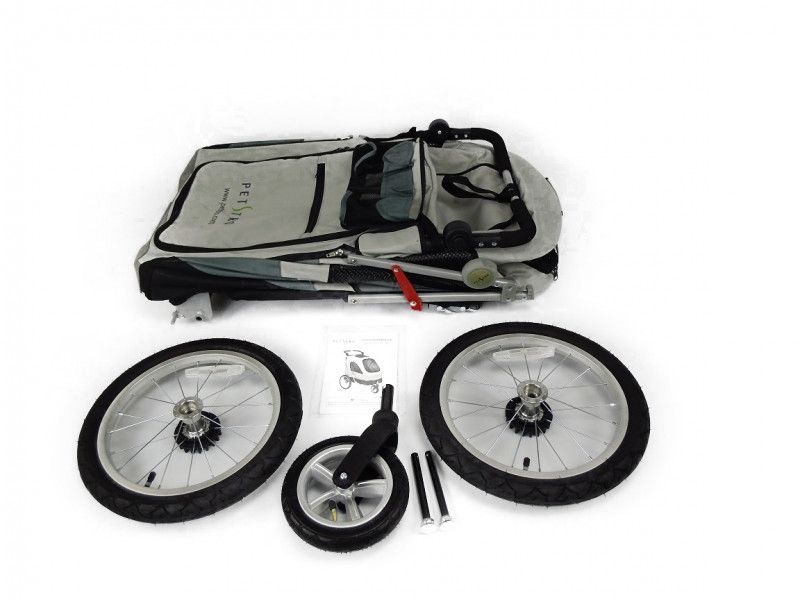 Petstroller Skyline Size L up to 45 kg - Rød, Petstro